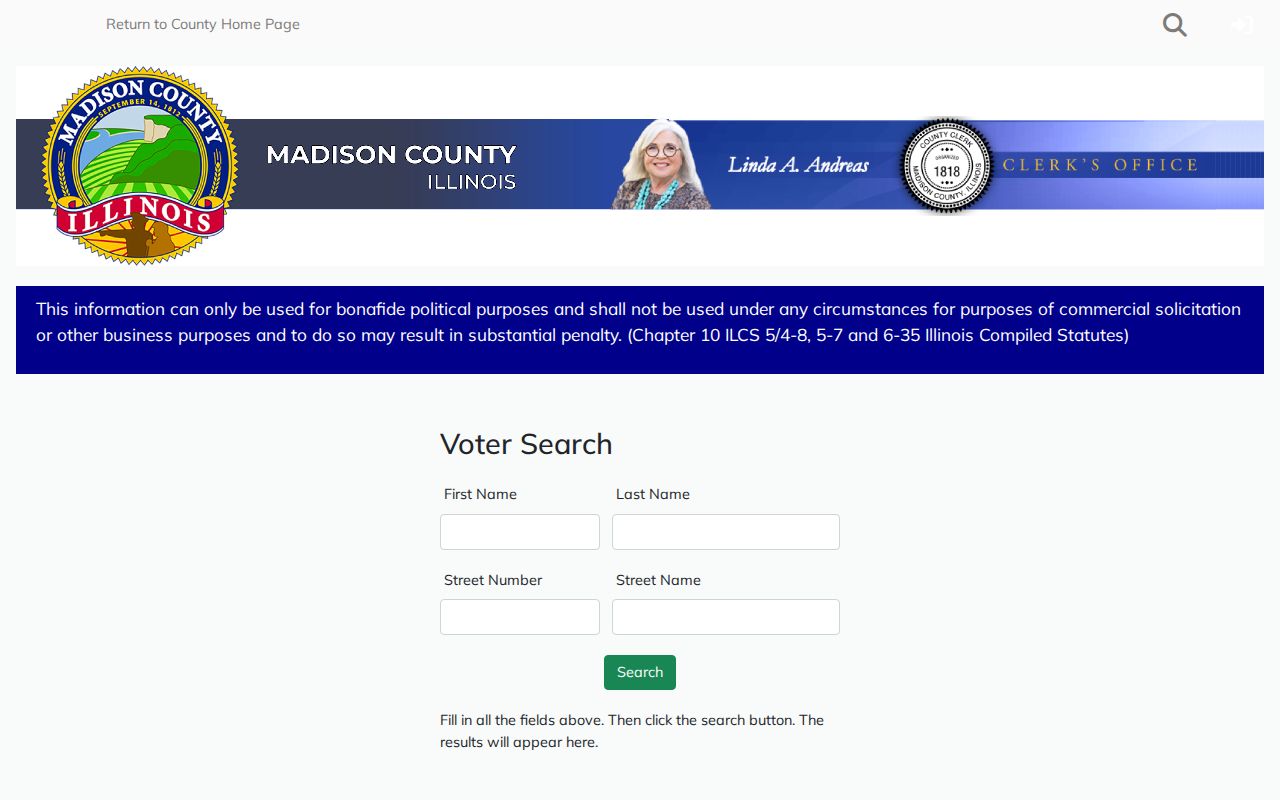 Alton residents directory Madison County voter lookup