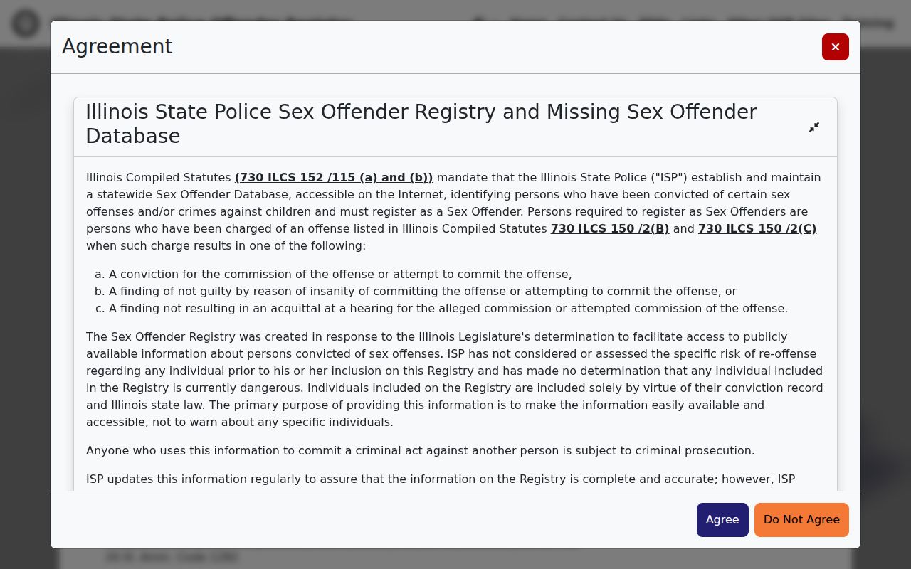 Alton resident lookup Illinois statutory registry