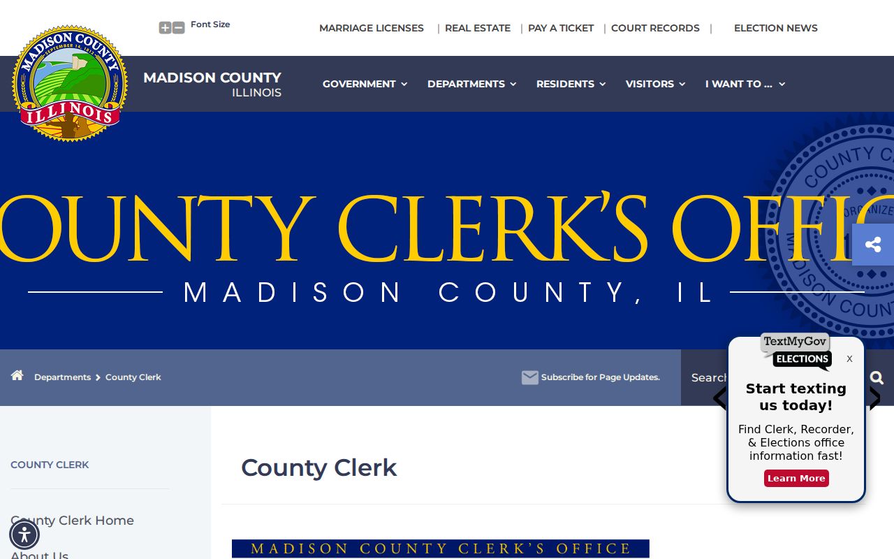 Alton resident lookup Madison County Clerk records