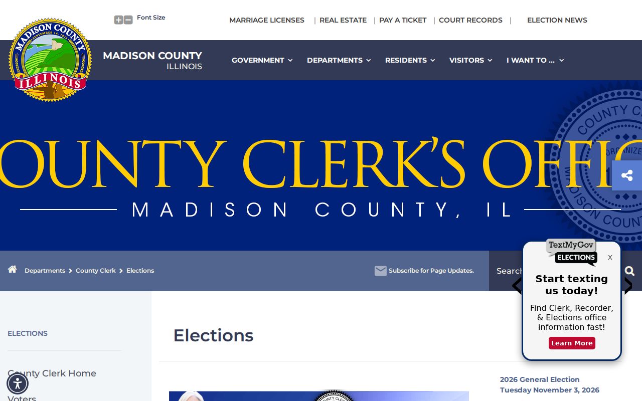 Alton ZIP code directory Madison County election maps