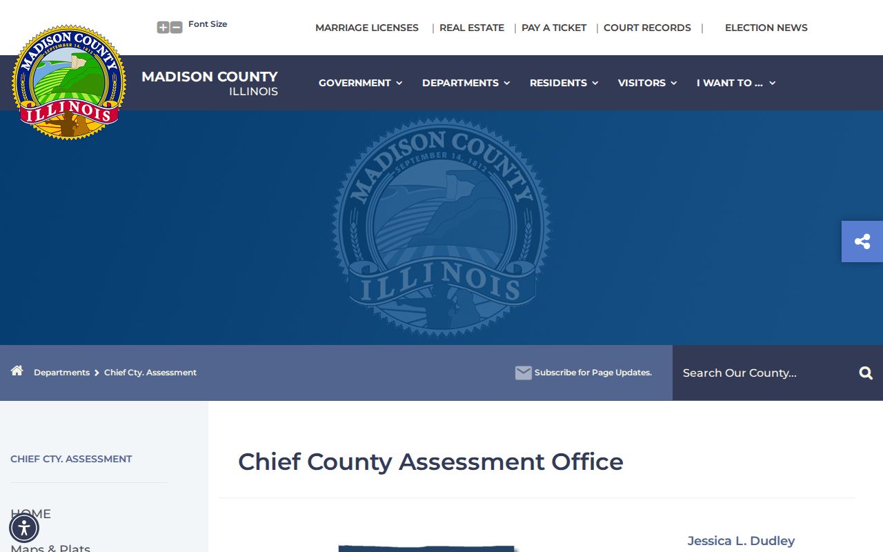 Alton ZIP code directory county assessment map source